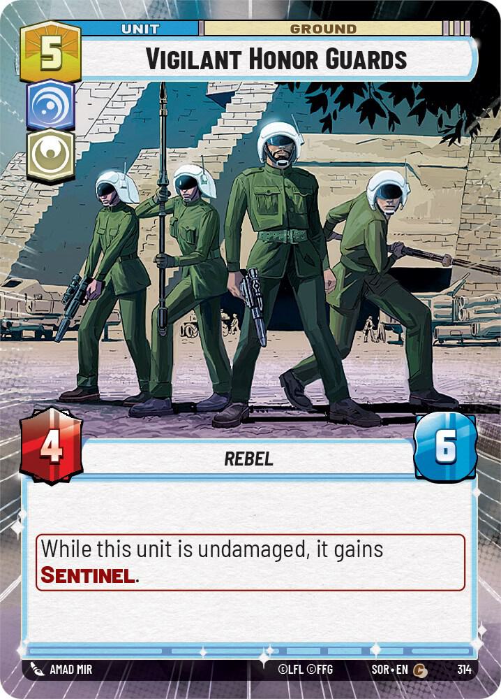 Vigilant Honor Guards (Hyperspace), Spark of Rebellion 314