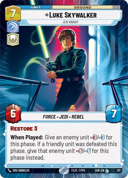 Luke Skywalker - Jedi Knight (Hyperspace), Spark of Rebellion 317