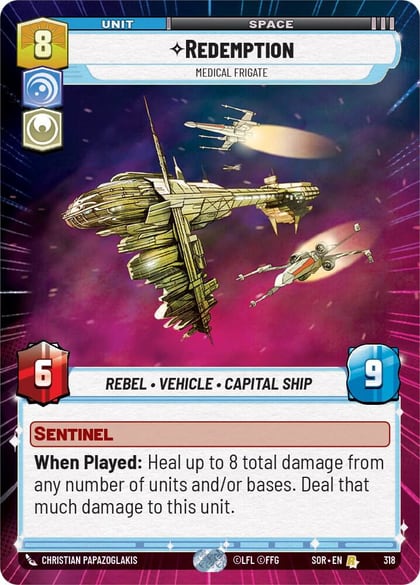 Redemption - Medical Frigate (Hyperspace), Spark of Rebellion 318