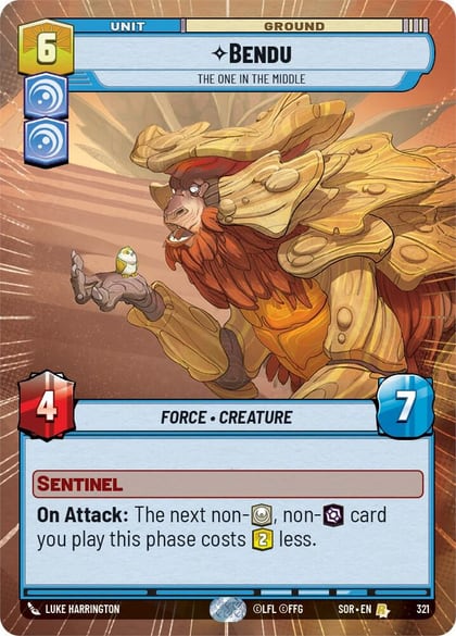Bendu - The One in the Middle (Hyperspace), Spark of Rebellion 321