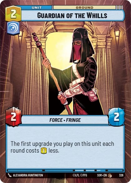 Guardian of the Whills (Hyperspace), Spark of Rebellion 326