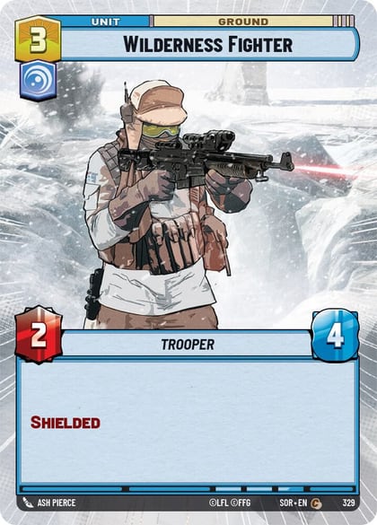 Wilderness Fighter (Hyperspace), Spark of Rebellion 329