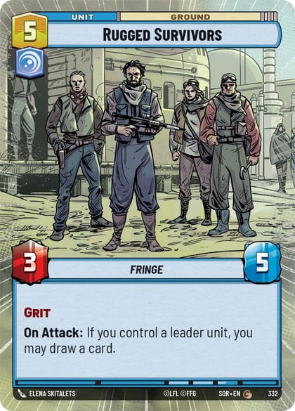 Rugged Survivors (Hyperspace), Spark of Rebellion 332