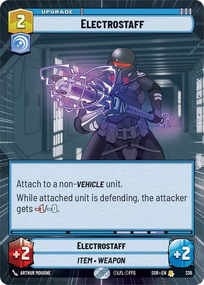 Electrostaff (Hyperspace), Spark of Rebellion 336