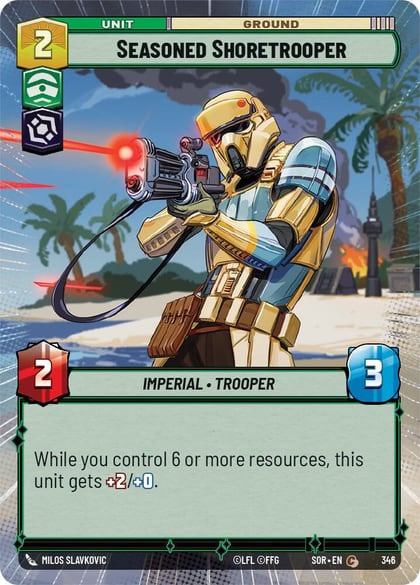 Seasoned Shoretrooper (Hyperspace), Spark of Rebellion 346