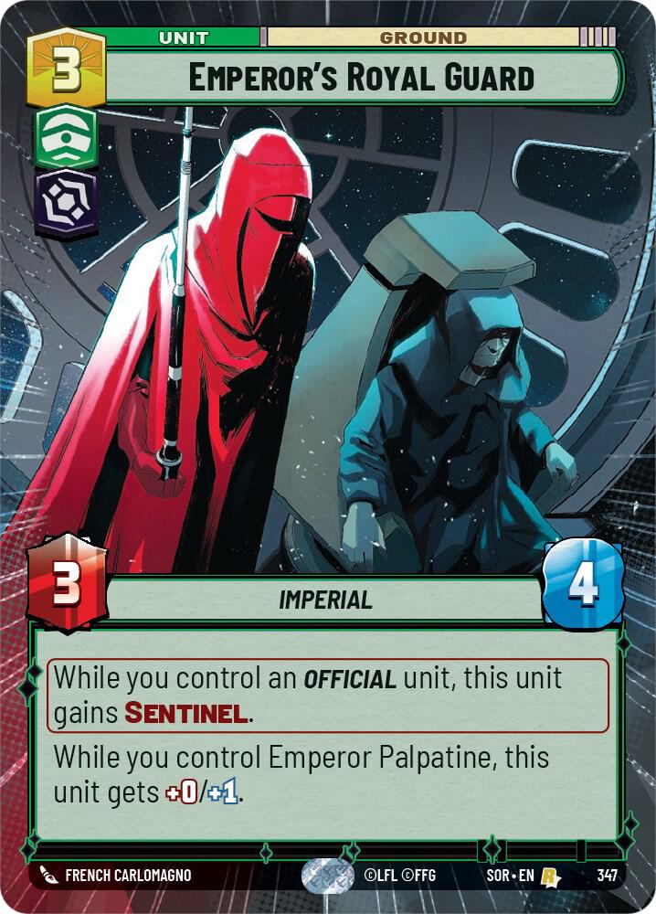 Emperor's Royal Guard (Hyperspace), Spark of Rebellion 347