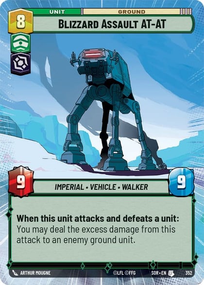 Blizzard Assault AT-AT (Hyperspace), Spark of Rebellion 352