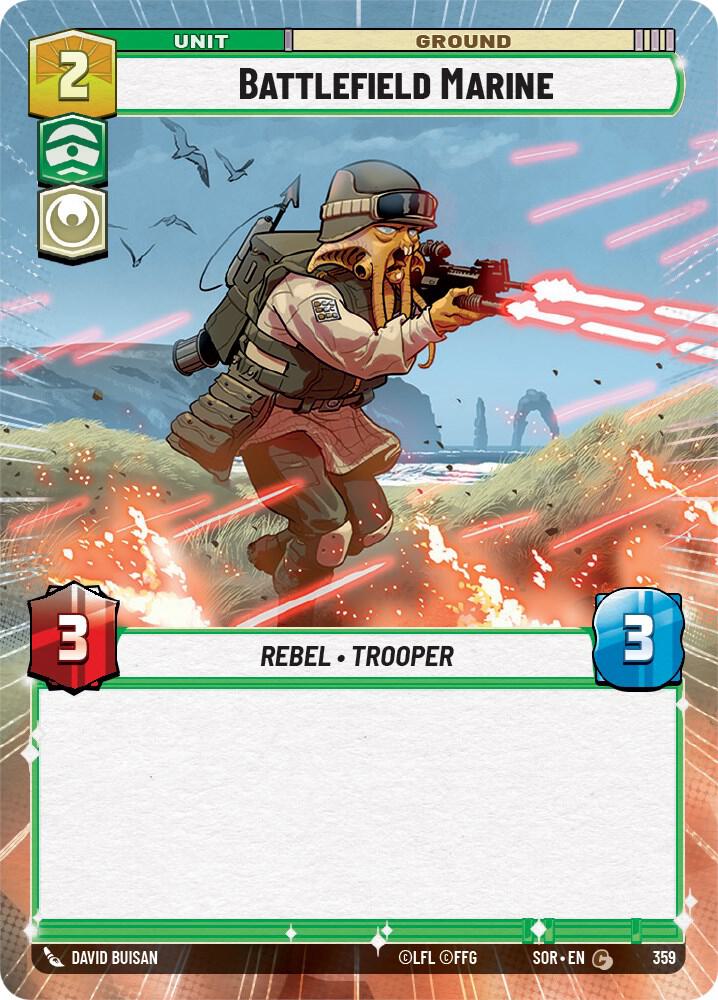 Battlefield Marine (Hyperspace), Spark of Rebellion 359