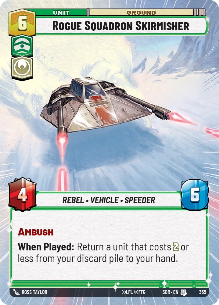Rogue Squadron Skirmisher (Hyperspace), Spark of Rebellion 365