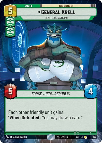 General Krell - Heartless Tactician (Hyperspace), Spark of Rebellion 369