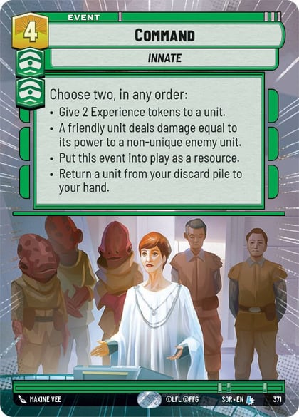 Command (Hyperspace), Spark of Rebellion 371