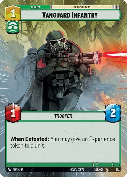 Vanguard Infantry (Hyperspace), Spark of Rebellion 372