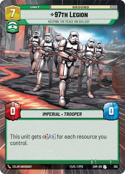 97th Legion - Keeping the Peace on Sullust (Hyperspace), Spark of Rebellion 382