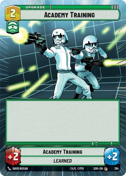 Academy Training (Hyperspace), Spark of Rebellion 384