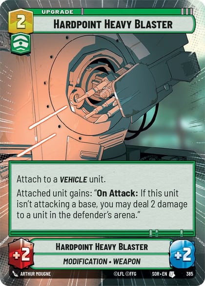 Hardpoint Heavy Blaster (Hyperspace), Spark of Rebellion 385
