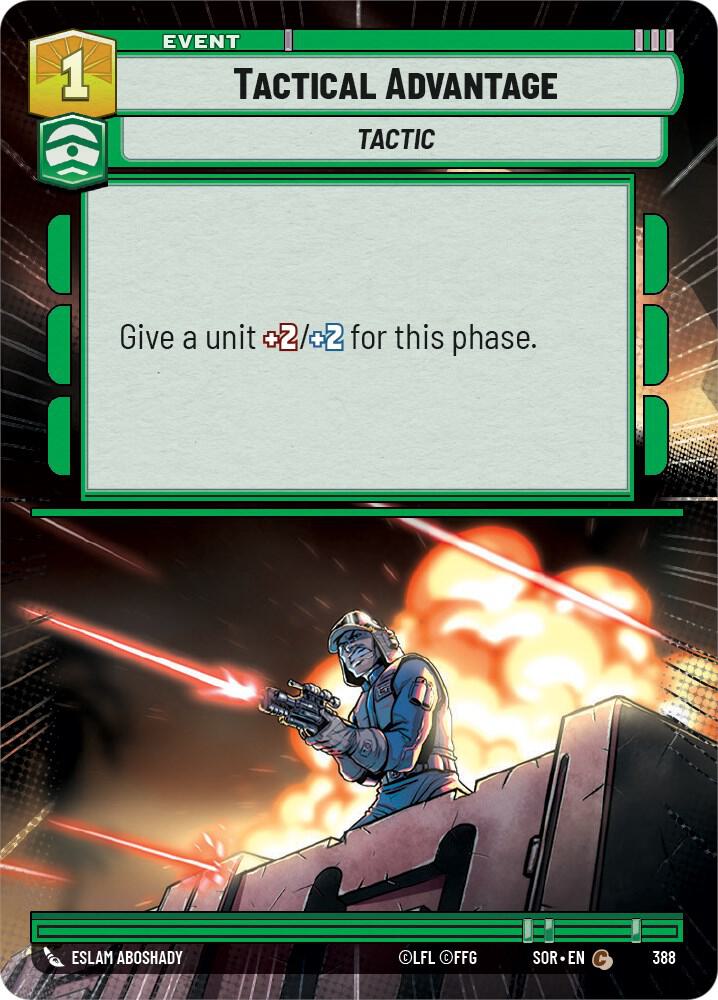 Tactical Advantage (Hyperspace), Spark of Rebellion 388