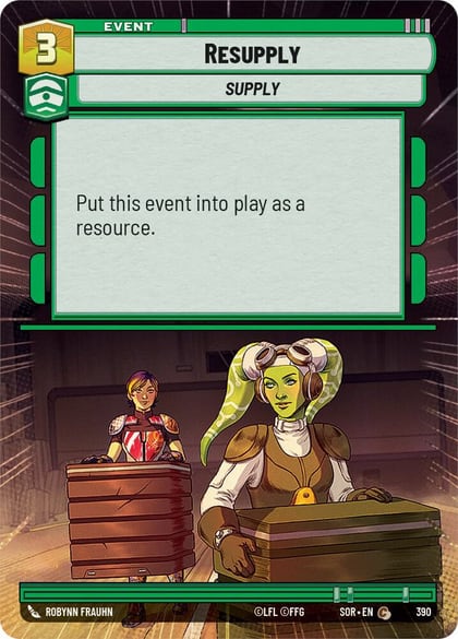 Resupply (Hyperspace), Spark of Rebellion 390