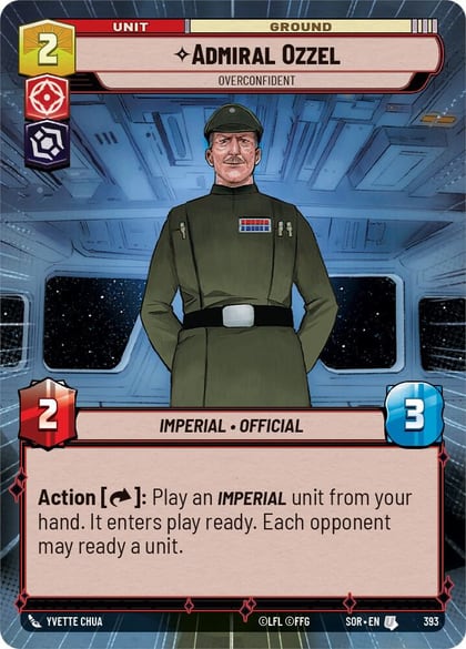 Admiral Ozzel - Overconfident (Hyperspace), Spark of Rebellion 393