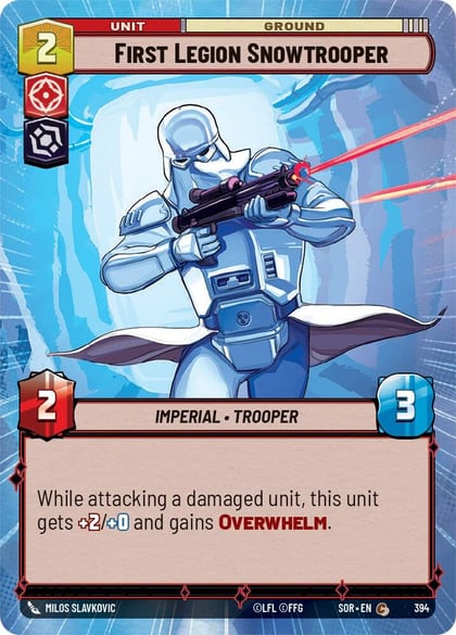 First Legion Snowtrooper (Hyperspace), Spark of Rebellion 394