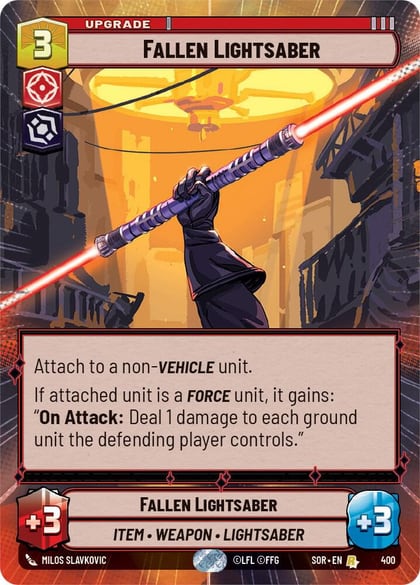 Fallen Lightsaber (Hyperspace), Spark of Rebellion 400