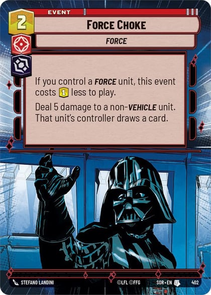 Force Choke (Hyperspace), Spark of Rebellion 402