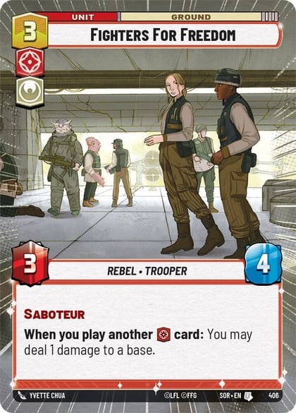 Fighters For Freedom (Hyperspace), Spark of Rebellion 406