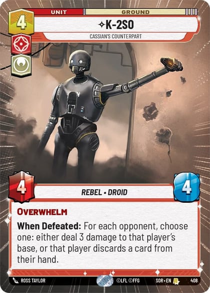 K-2SO - Cassian's Counterpart (Hyperspace), Spark of Rebellion 408