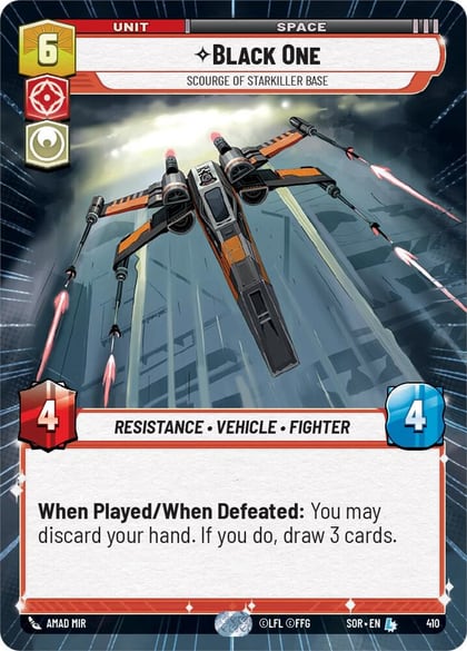 Black One - Scourge of Starkiller Base (Hyperspace), Spark of Rebellion 410