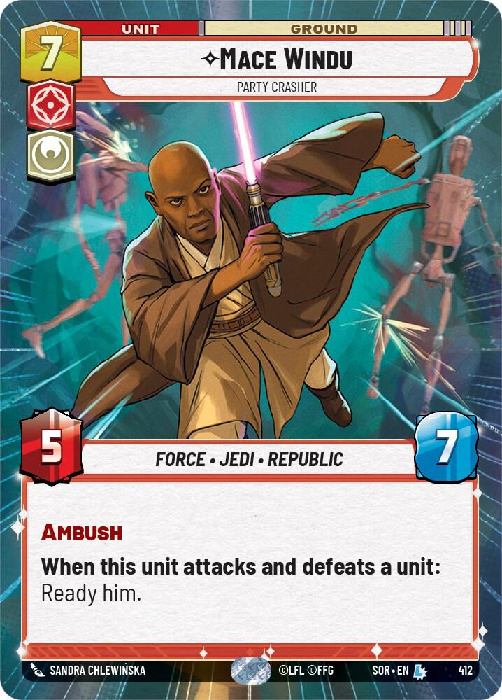 Mace Windu - Party Crasher (Hyperspace), Spark of Rebellion 412