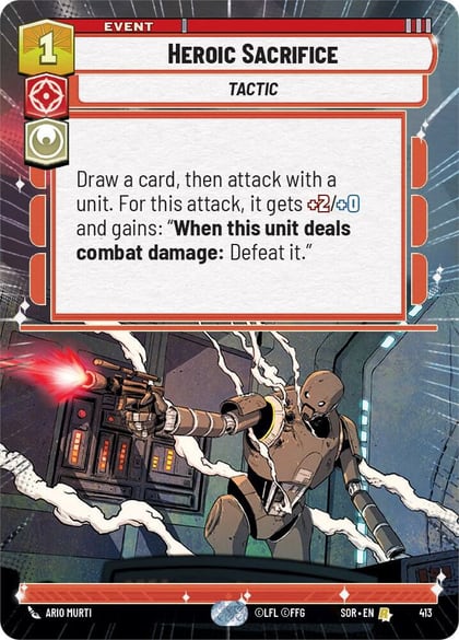 Heroic Sacrifice (Hyperspace), Spark of Rebellion 413