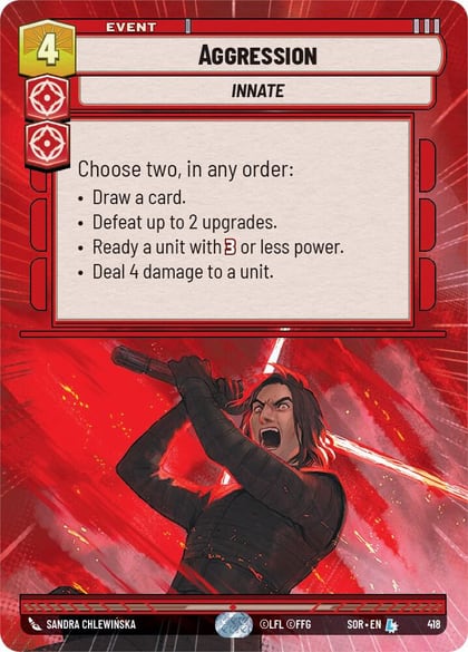 Aggression (Hyperspace), Spark of Rebellion 418