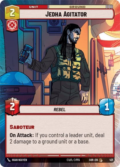 Jedha Agitator (Hyperspace), Spark of Rebellion 421