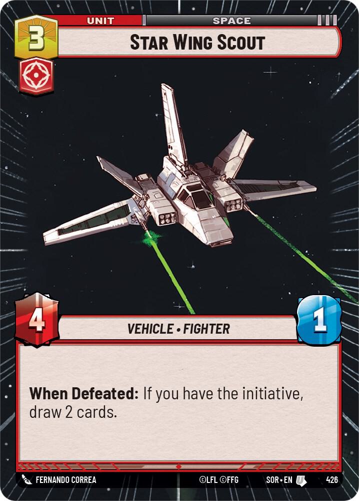 Star Wing Scout (Hyperspace), Spark of Rebellion 426