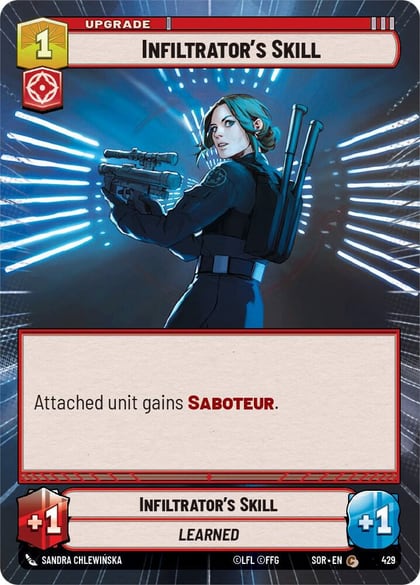 Infiltrator's Skill (Hyperspace), Spark of Rebellion 429