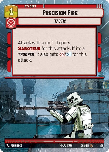 Precision Fire (Hyperspace), Spark of Rebellion 431