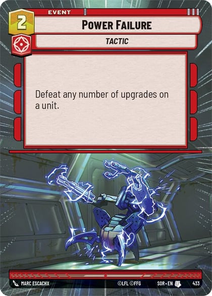 Power Failure (Hyperspace), Spark of Rebellion 433