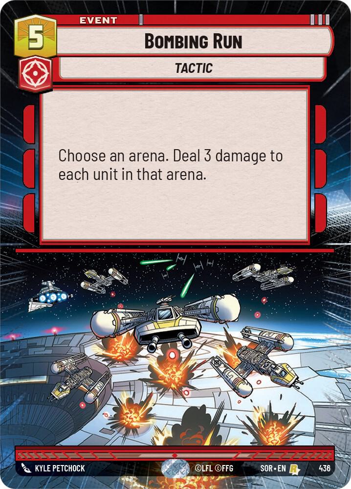 Bombing Run (Hyperspace), Spark of Rebellion 436