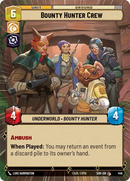 Bounty Hunter Crew (Hyperspace), Spark of Rebellion 446