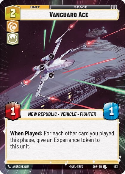 Vanguard Ace (Hyperspace), Spark of Rebellion 453