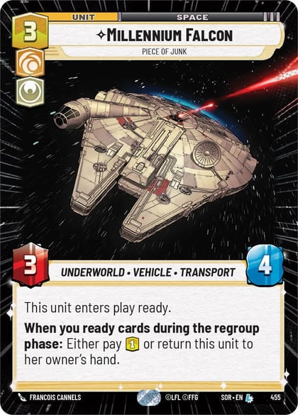 Millennium Falcon - Piece of Junk (Hyperspace), Spark of Rebellion 455