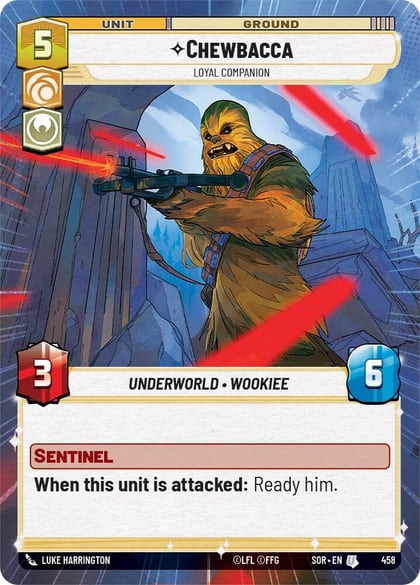 Chewbacca - Loyal Companion (Hyperspace), Spark of Rebellion 458