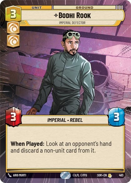 Bodhi Rook - Imperial Defector (Hyperspace), Spark of Rebellion 463