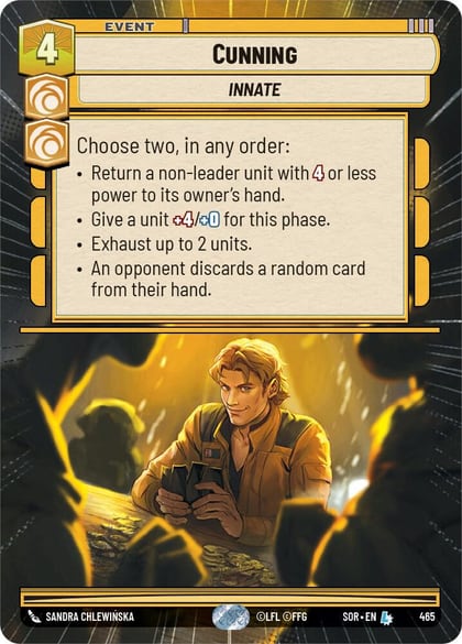 Cunning (Hyperspace), Spark of Rebellion 465