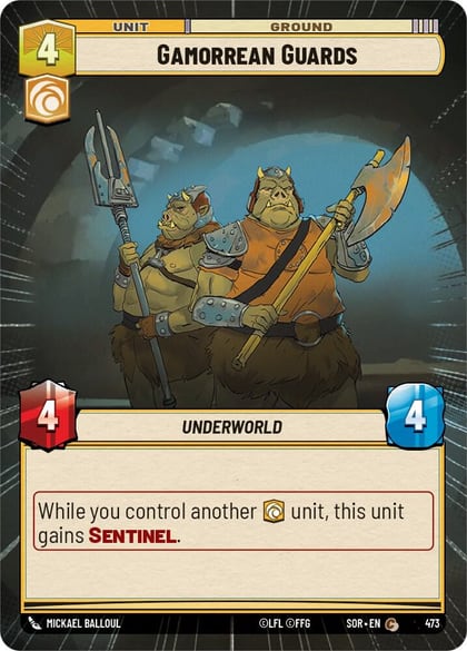 Gamorrean Guards (Hyperspace), Spark of Rebellion 473