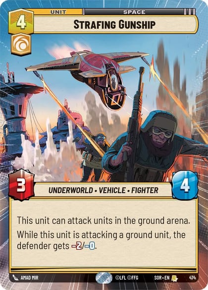 Strafing Gunship (Hyperspace), Spark of Rebellion 474