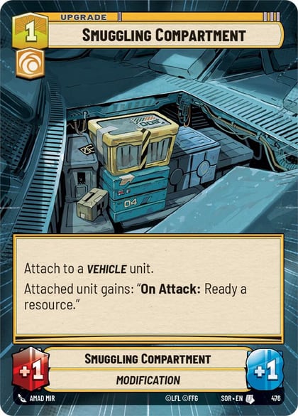 Smuggling Compartment (Hyperspace), Spark of Rebellion 476
