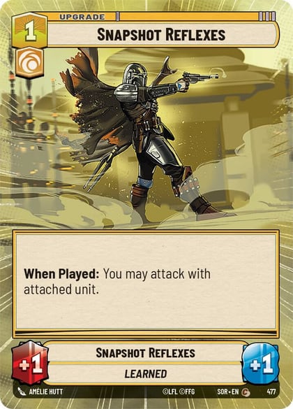 Snapshot Reflexes (Hyperspace), Spark of Rebellion 477