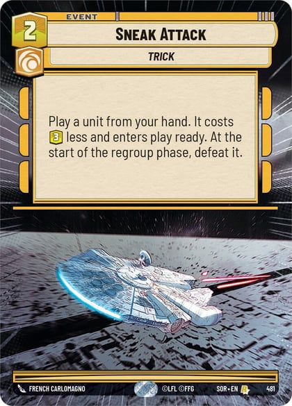 Sneak Attack (Hyperspace), Spark of Rebellion 481