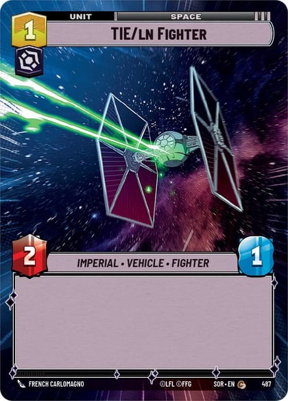 TIE/ln Fighter (Hyperspace), Spark of Rebellion 487