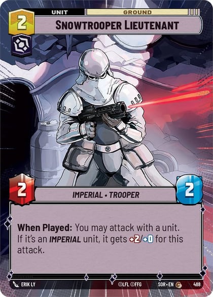 Snowtrooper Lieutenant (Hyperspace), Spark of Rebellion 488